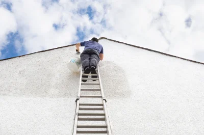 Peinture extérieure à Orveau — façades et ravalement